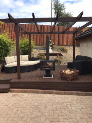 Double Sided Garden Stove