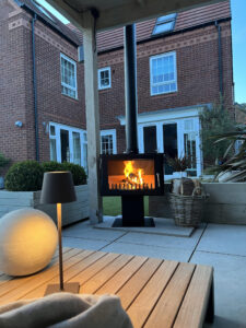 Outdoor Logburner