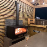 The topio - outdoor fireplace