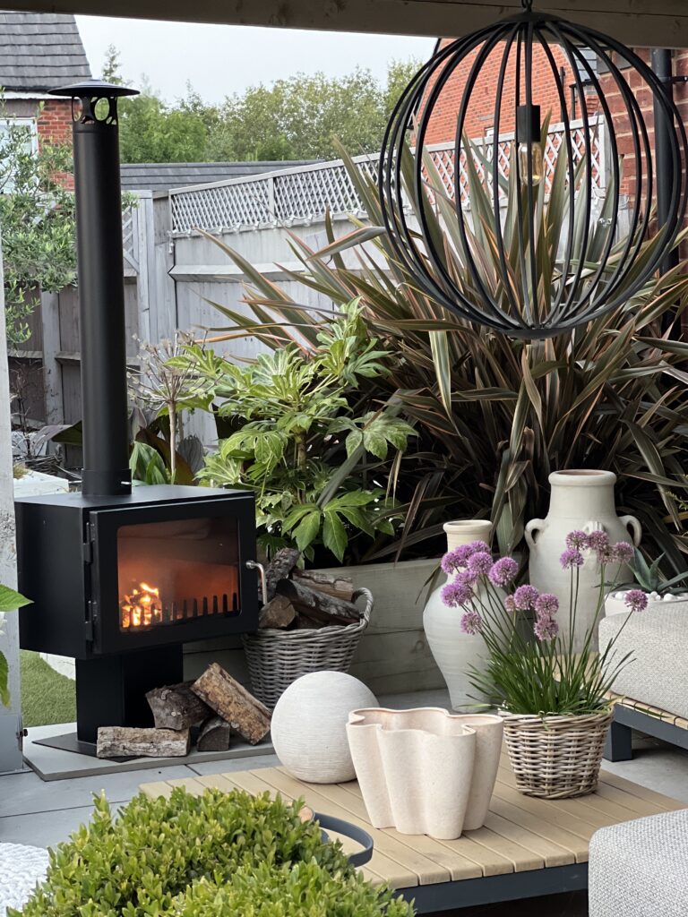 Outdoors Heater in patio