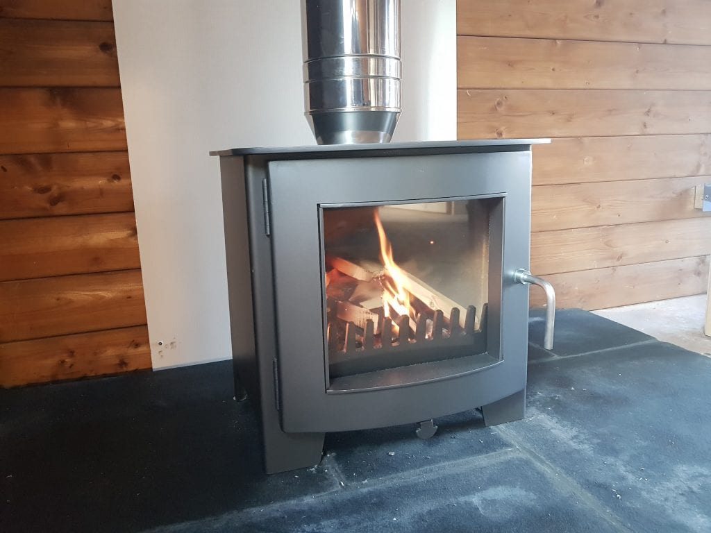 5kw wood burning stove modern