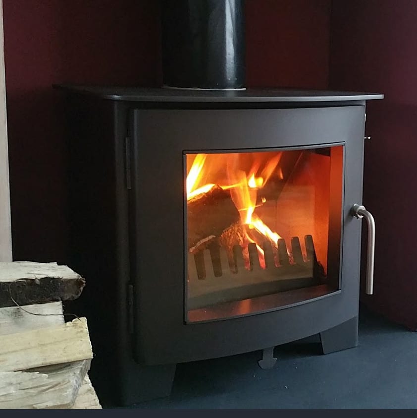 Contemporary log burner